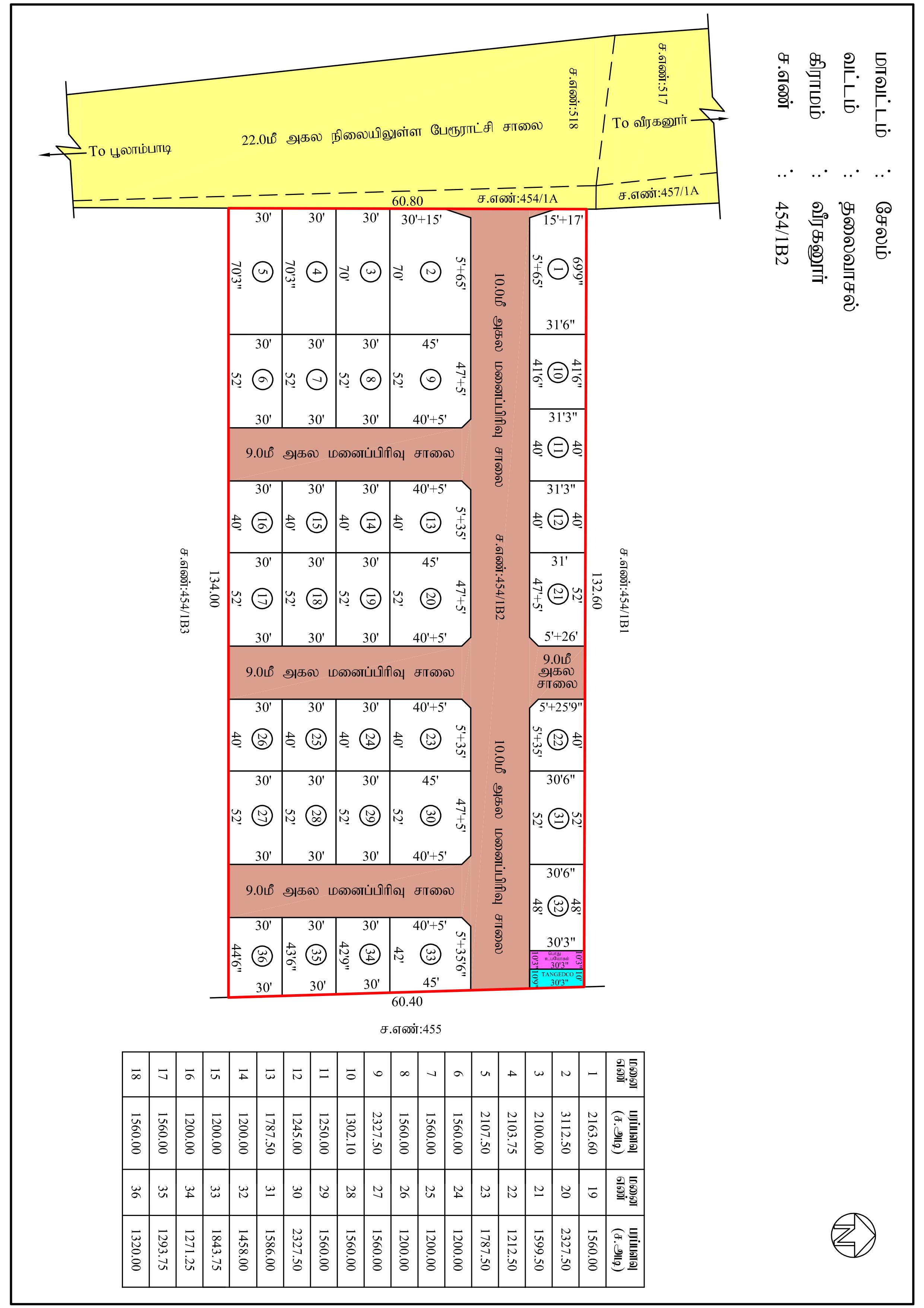 Veeraganur Map